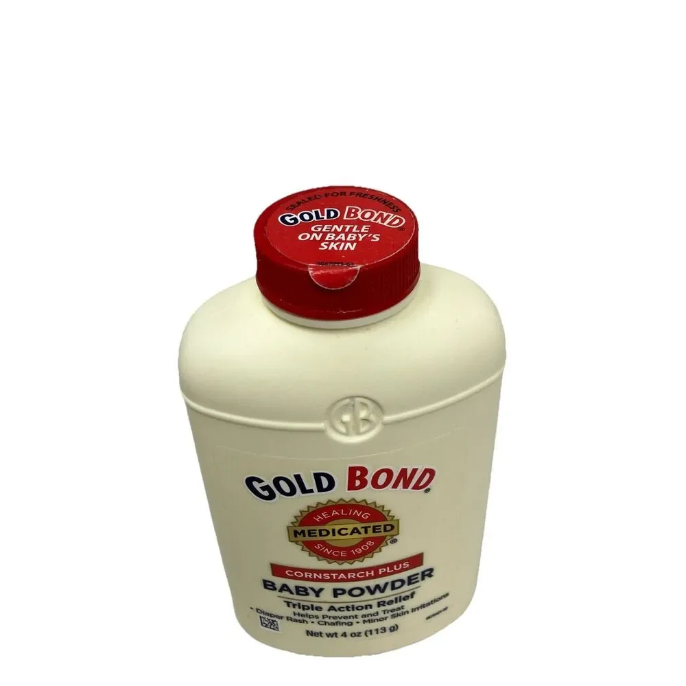 Gold‎ Bond ORIGINAL Medicated Baby Powder Plus Triple Action Relief 4 oz SEALED